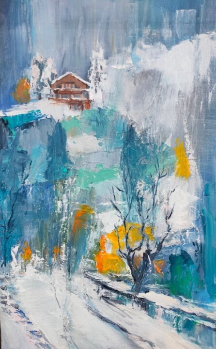 Painting,  24x15 in 