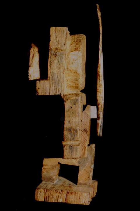 Guerrier#2 雕塑, 19.7x11.8 in