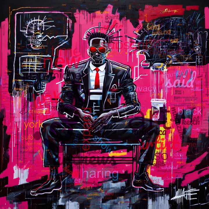 Sitting Man 数字艺术