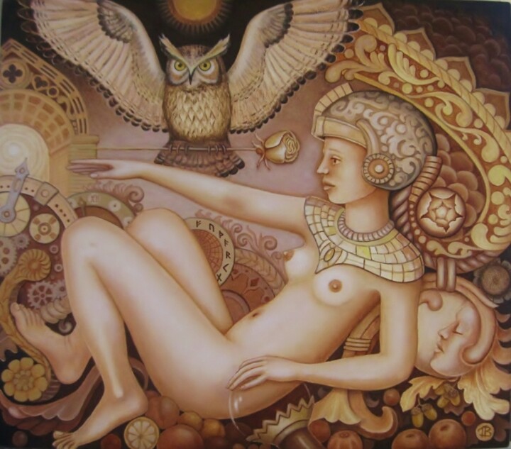 Полет в астрал 绘画, 27.6x31.5 in