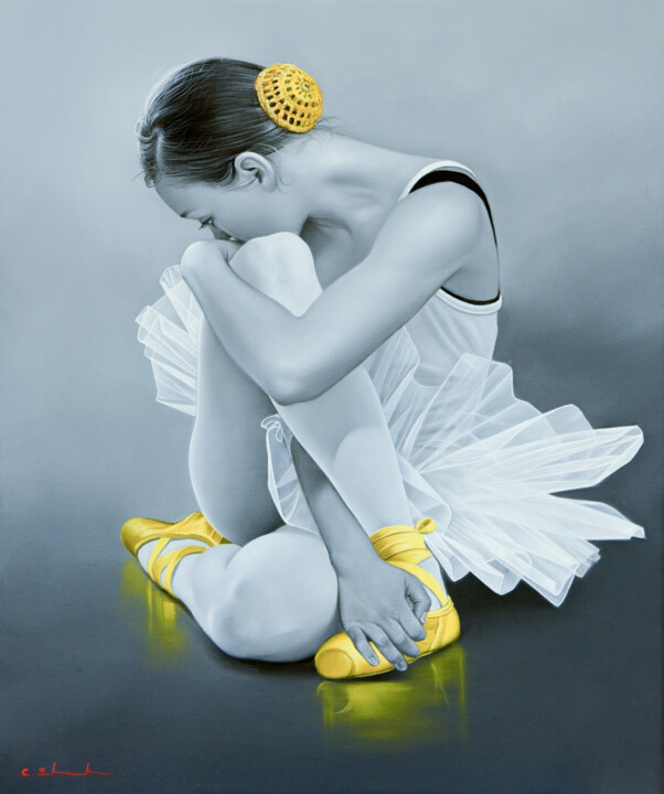 Stretching Out 绘画, 24x20 in