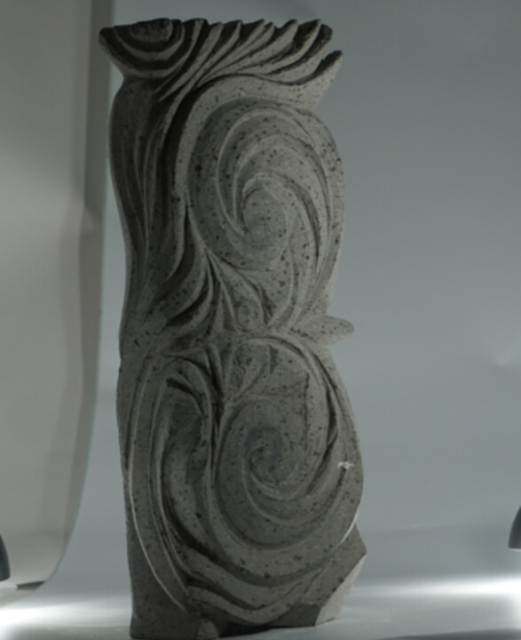 "Incompiuta" 雕塑, 15.8x3.9 in