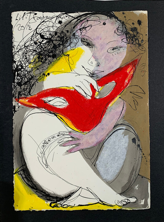 Secret Game II 绘画, 11x7.5 in
