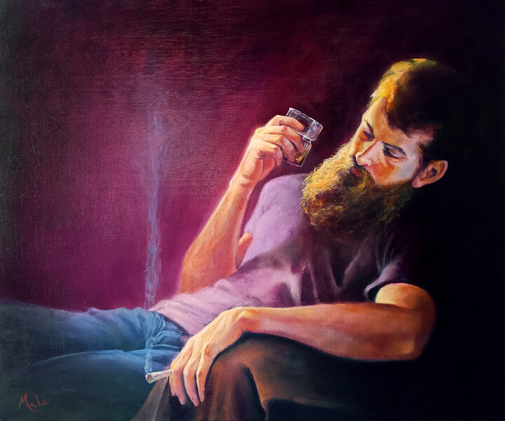 🍷 Le Déserteur 绘画, 23.8x28.7 in