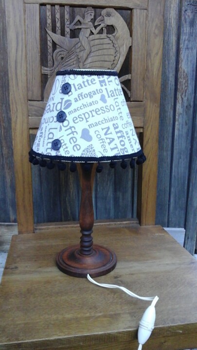 Lampe caffe Design, 13.8x7.9 in