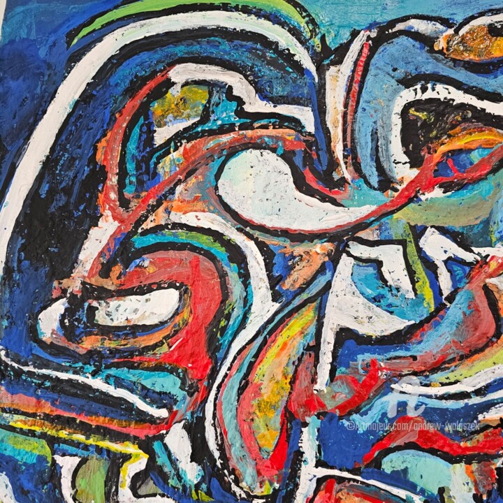 Artwork's surface or texture