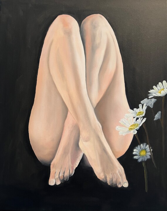 The Innocent Daisy 绘画, 19.7x15.8 in