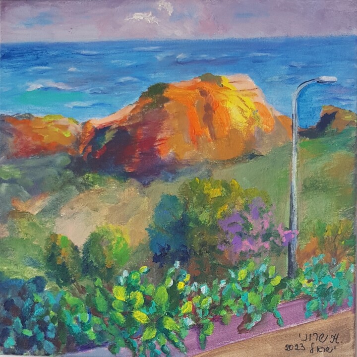 绘画,  13.8x13.8 in 