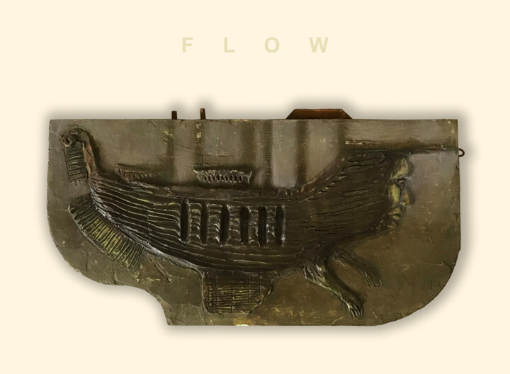 Flow Sculpture, 7.9x15.8 in