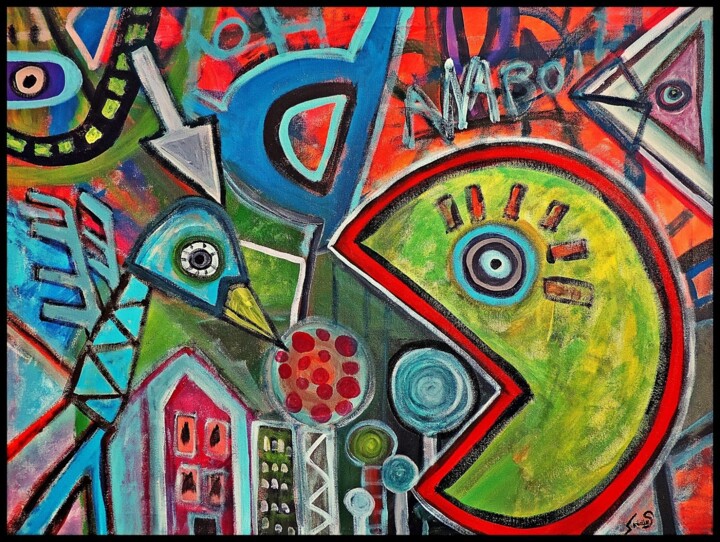 绘画,  23.6x31.5 in 