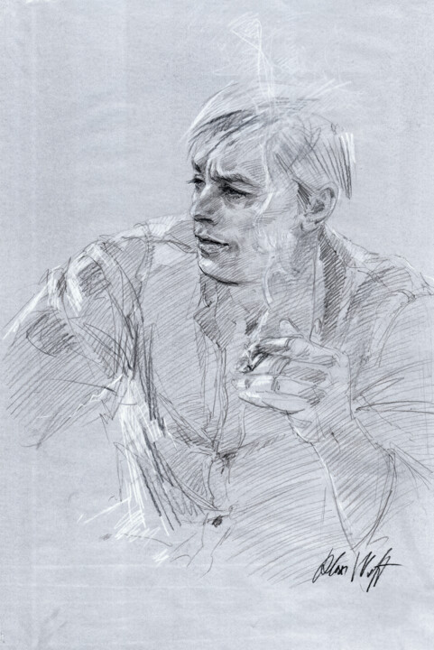 "The Lifestyle of a Diplomat. Unofficial" 72 Disegno, 34,1x22,8 in