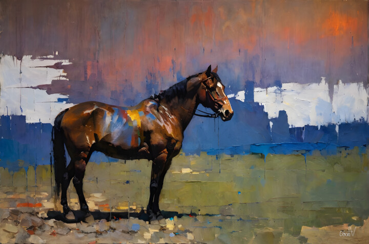 horse 数字艺术