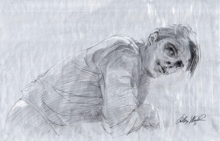 "The Lifestyle of a Diplomat. Unofficial" 75 Disegno, 22,7x35,4 in