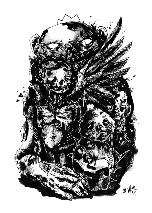 图画,  8.2x5.9 in 