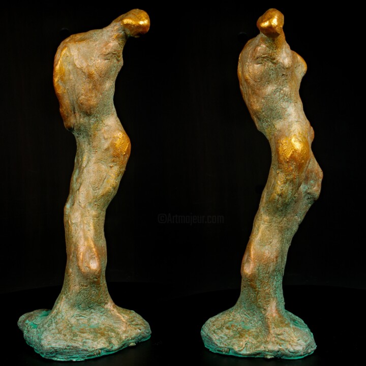 Escultura titulada "Eurydice" por Prof. Andreas Loeschner-Gornau, Obra de arte original, Cerámica