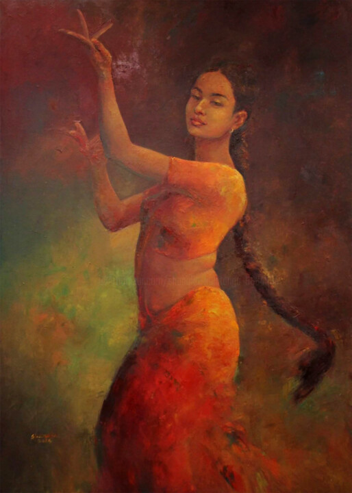 绘画,  55x40 in 