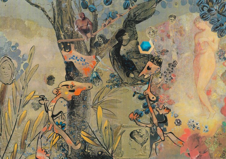 Rêve Collages, 15,8x11,8 in