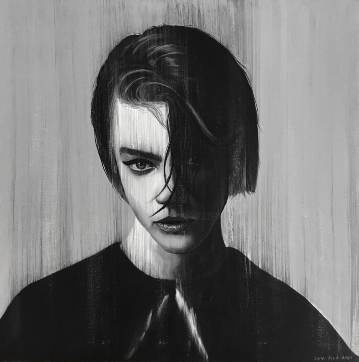 绘画,  19.7x19.7 in 