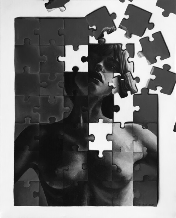 Puzzles 绘画, 19.7x15.8 in