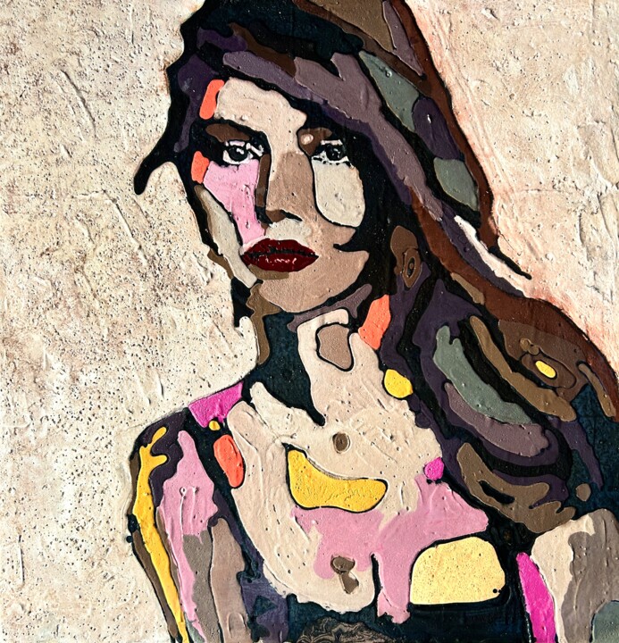 绘画,  36.6x35.4 in 