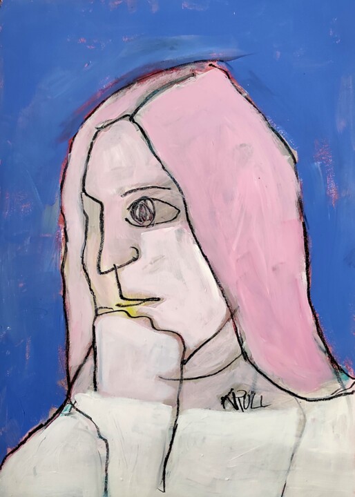 Porträt 49 图画, 16.3x11.6 in