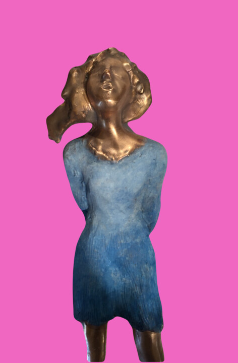 Scultura intitolato "Il bacio" da Albertini, Opera d'arte originale, Bronzo