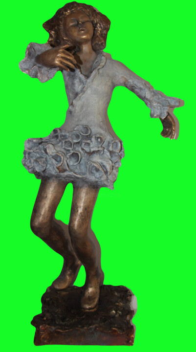 Scultura intitolato "Danza" da Albertini, Opera d'arte originale, Bronzo