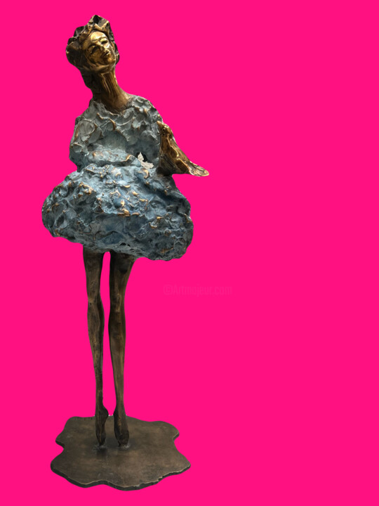 Scultura intitolato "Punta estrema" da Albertini, Opera d'arte originale, Bronzo