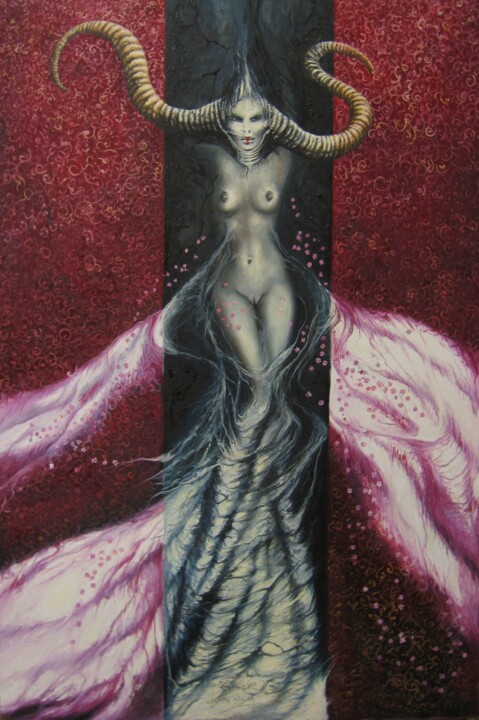 Carmina Sakura 绘画, 31.5x21.7 in