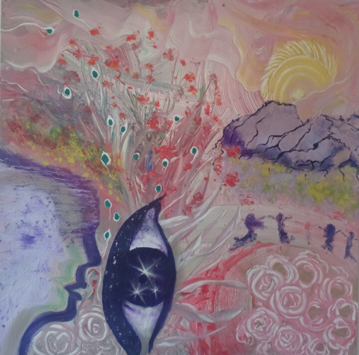 Αναζητώντας εξουσία Tablo, 39,4x39,4 in