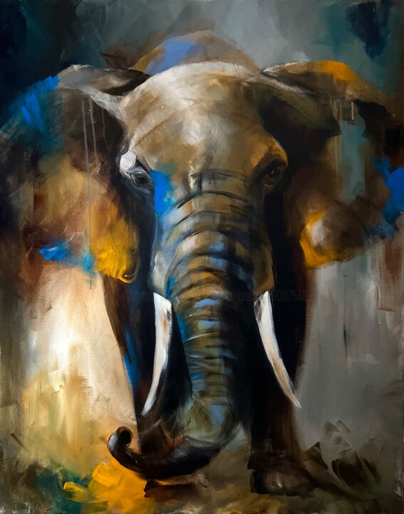 Cameron’s Dust 绘画, 39.4x31.5 in