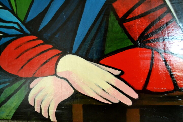 Artwork's surface or texture