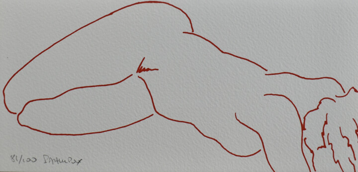 Sérigraphie n° 41 印花与版画, 4.1x8.5 in