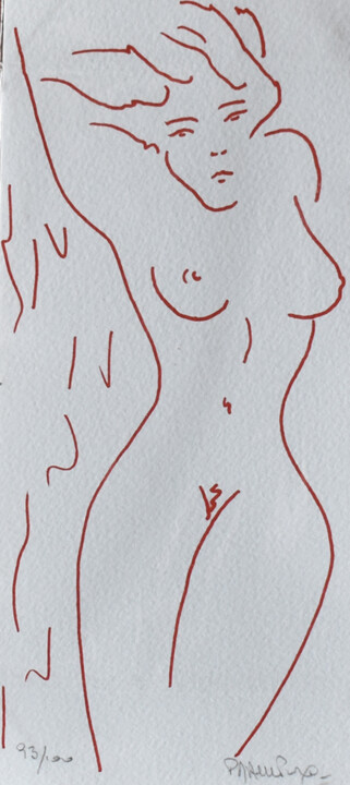 Sérigraphie n° 43 印花与版画, 8.3x3.9 in