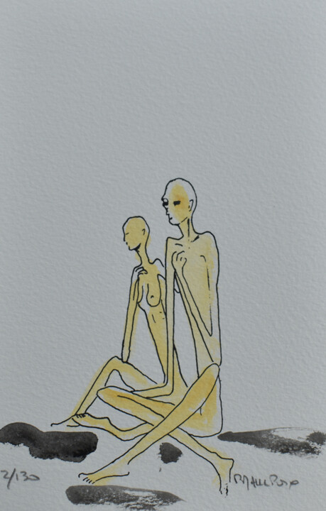 Sérigraphie n° 54 印花与版画, 7.9x5.1 in