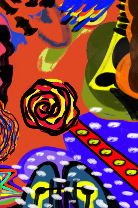 Bienvenue au Voyage des Dimensions Inconnues 数字艺术