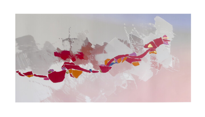 TERRITOIRES DU RÊVE Arte digitale, 23,6x47,2 in
