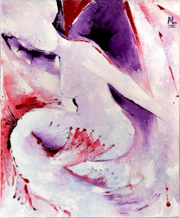 Melusine 1 绘画, 47.2x39.4 in