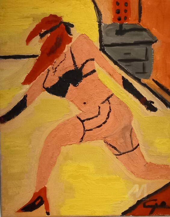 绘画,  11.8x9.5 in 