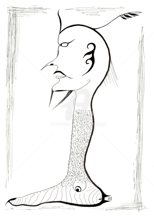The footman 图画, 16.5x11.4 in