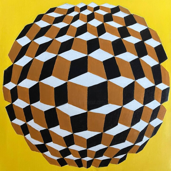 绘画,  31.5x31.5 in 