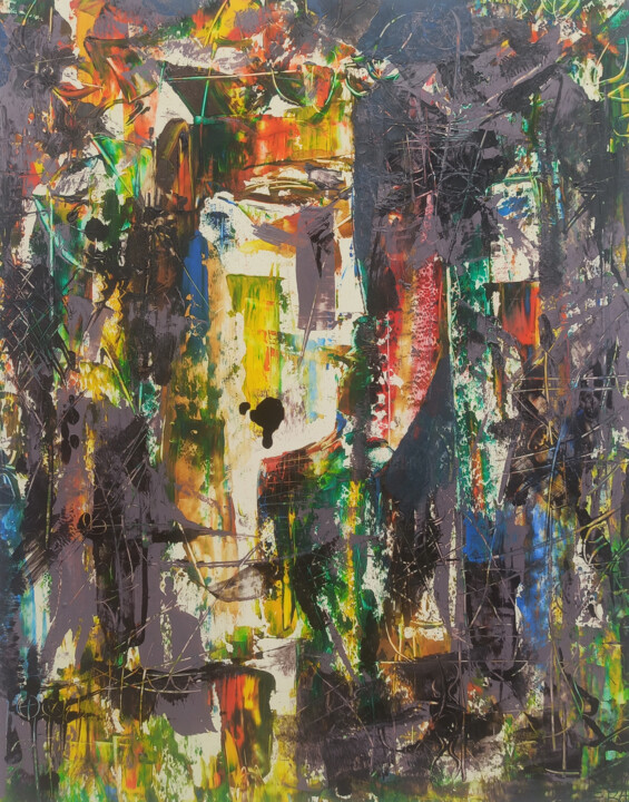 绘画,  15.8x13.8 in 