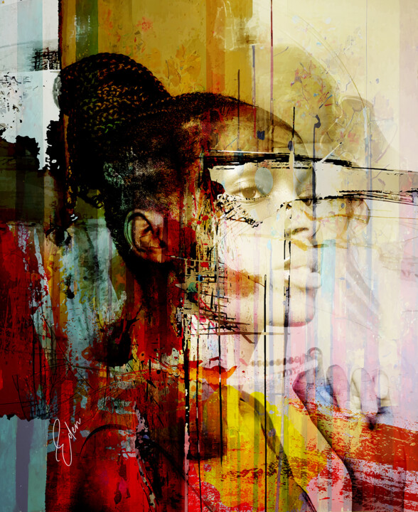 Black Magic Woman Tablo, 31,5x23,6 in