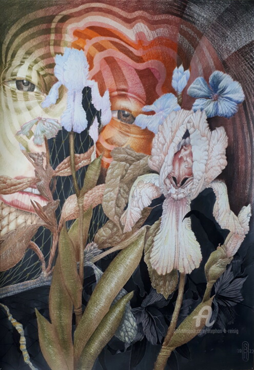 UNIQUE CHARACTERISTICS OF PASSION / A DELICIOUS ACCOMPANIMEN 绘画, 39.4x27.6 in