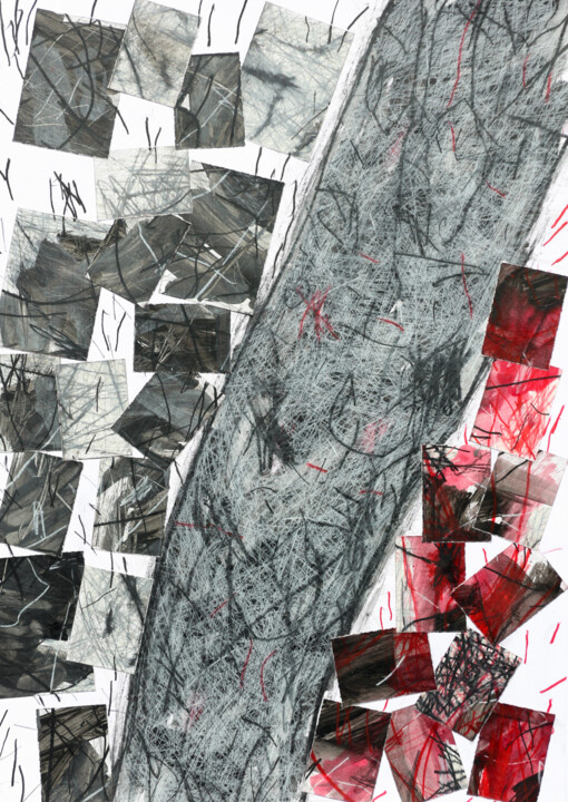 Painting titled ""When you rise agai…" by Giulio Benatti, Original Artwork, Acrylic