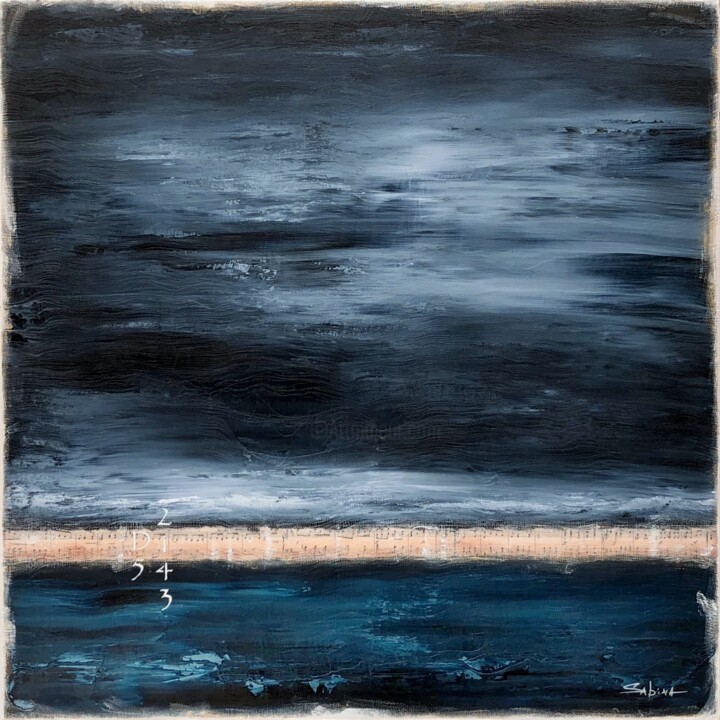 Midnight Seas Pittura, 39,4x39,4 in