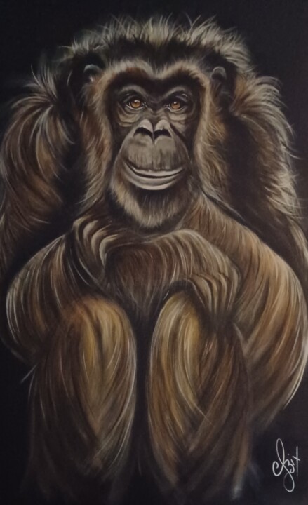 Le bon vieux Bob 绘画, 45.7x31.9 in