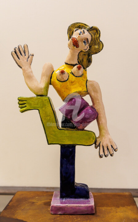 Femme Libérée 01 雕塑, 15.4x7.5 in