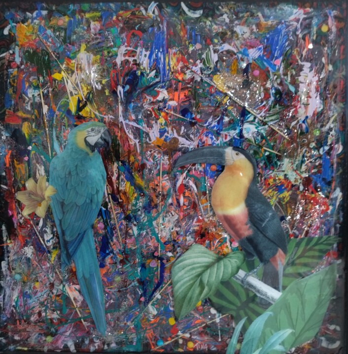 Guyane 2 绘画, 27.2x27.2 in