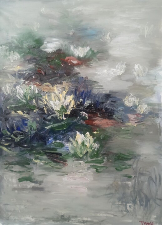 Early Morning 03 绘画, 47.2x33.5 in